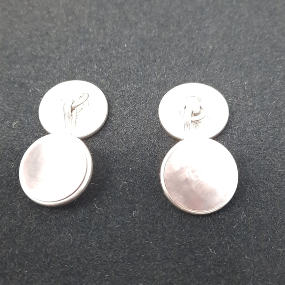 Barry Plat Cufflink & Button Set - Picture 2 of 7
